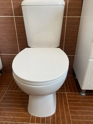 Установка напольного унитаза