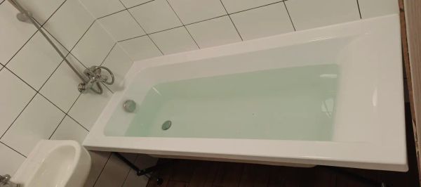 Установка напольного унитаза