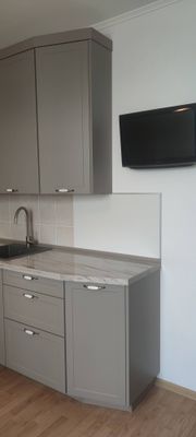 Установка стеновой панели МДФ/ДСП Сборка и установка каркаса колонны Установка фальшпанели / заглушки