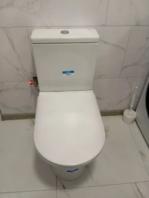 Установка напольного унитаза