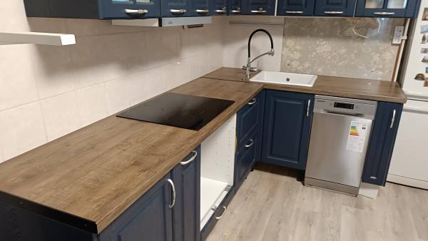 Установка проточного фильтра под мойку