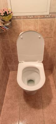 Установка напольного унитаза