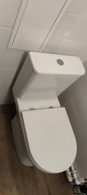 Установка напольного унитаза