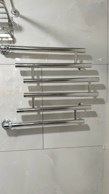 Монтаж водяного полотенцесушителя на готовую подводку (без подгонки)