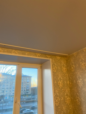 Установка декоративного карниза (одно, двух, трехрядный) длиной до 3,5  метров