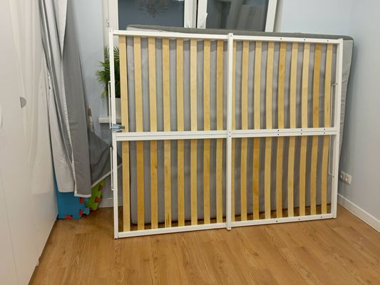 Разборка двуспальной кровати