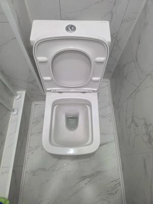 Установка напольного унитаза