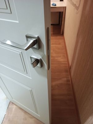 Врезка завертки/дверной ручки/магнитной ответки/цилиндра для замка