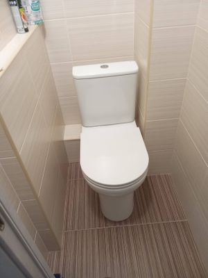 Установка напольного унитаза