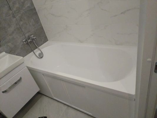 Установка акриловой/стальной ванны