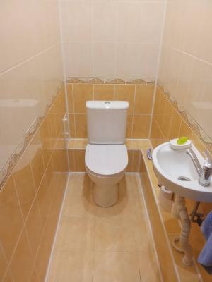 Установка напольного унитаза