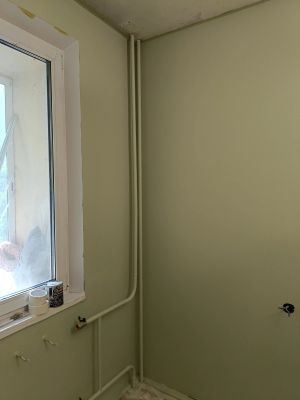 Покраска внутренних стен водоэмульсионной краской