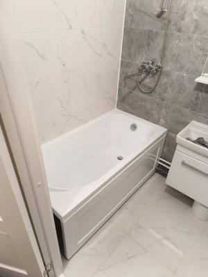 Установка смесителя (на готовые коммуникации)