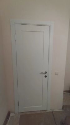 Оформление проёма добором и наличниками