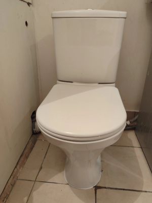 Установка напольного унитаза