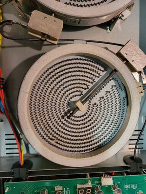 Ремонт электрической варочной панели (простой)
