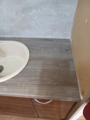 Установка столешницы ДСП