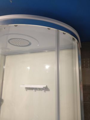 Установка душевой кабины шириной до 120 см