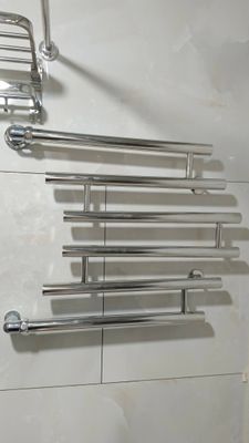 Монтаж водяного полотенцесушителя на готовую подводку (без подгонки)