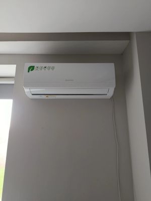 Установка сплит системы 7-9 kBTU (одноэтапный монтаж)