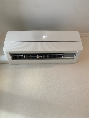 Установка сплит-системы мощностью охлаждения 7-9 kBTU