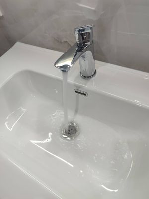 Установка смесителя (на готовые коммуникации)