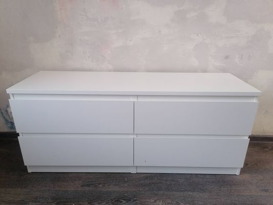 Сборка, установка и крепёж комода 4 ящика