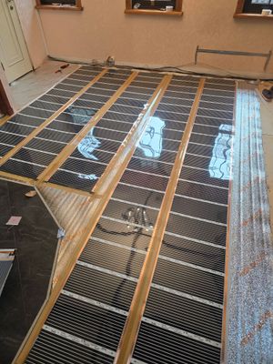 Демонтаж тёплого пола