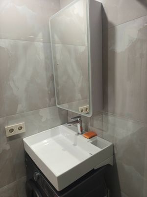 Установка смесителя (на готовые коммуникации)