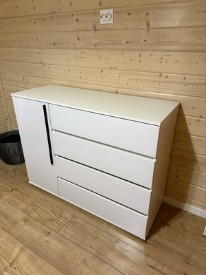 Сборка, установка и крепёж комода 4 ящика