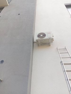 Установка сплит системы 7-9 kBTU (одноэтапный монтаж)