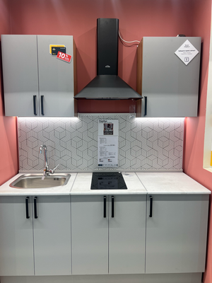 Сборка и установка кухонного каркаса Выпил под мойку или варочную панель Установка и подключение вытяжки