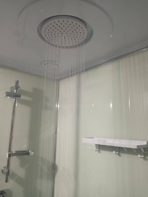 Установка душевой кабины шириной до 120 см