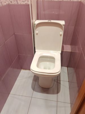 Установка напольного унитаза