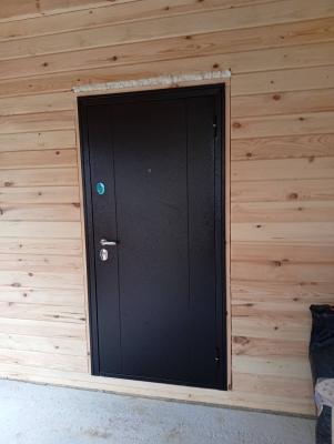 Установка входной двери весом до 95 кг