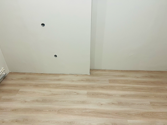 Прямая укладка ламината с подложкой более 20 кв.м