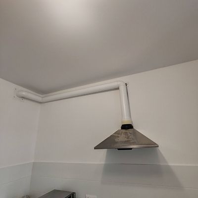 Установка и подключение вытяжки