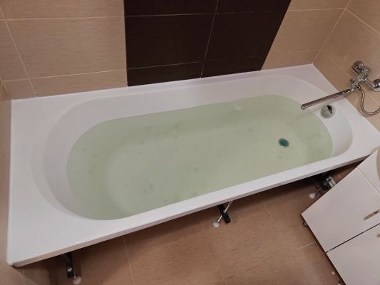 Установка акриловой/стальной ванны