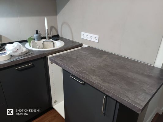 Установка столешницы ДСП