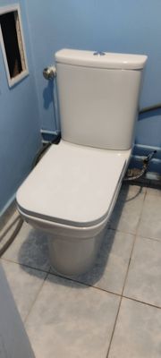 Установка напольного унитаза